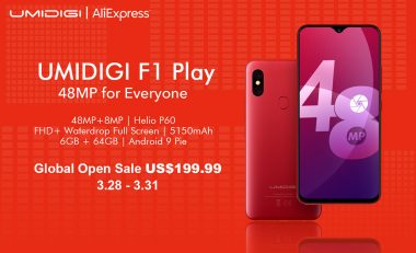 UMIDIGI F1 Playが発売記念価格で199.99ドル！AliExpressのセールで他  