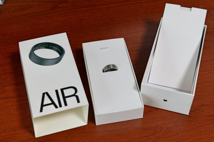 Ultrahuman Ring Airのパッケージ