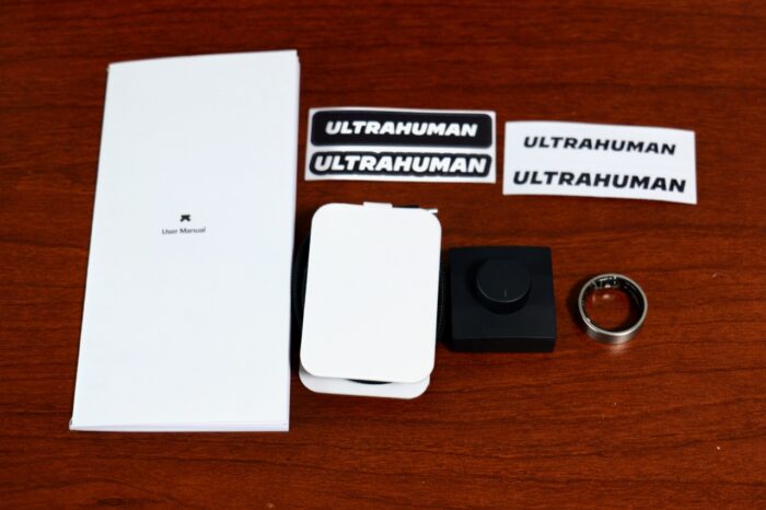 Ultrahuman Ring Airの内容物